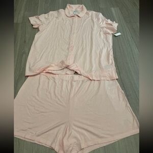 Amazon Essentials Blush Pink Women's Pajama Set